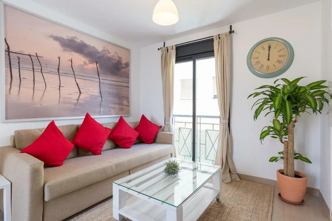 Ma2B-Bright Apt With Rooftops With Palms Near Old Town Apartment Malaga 0*,  Spain