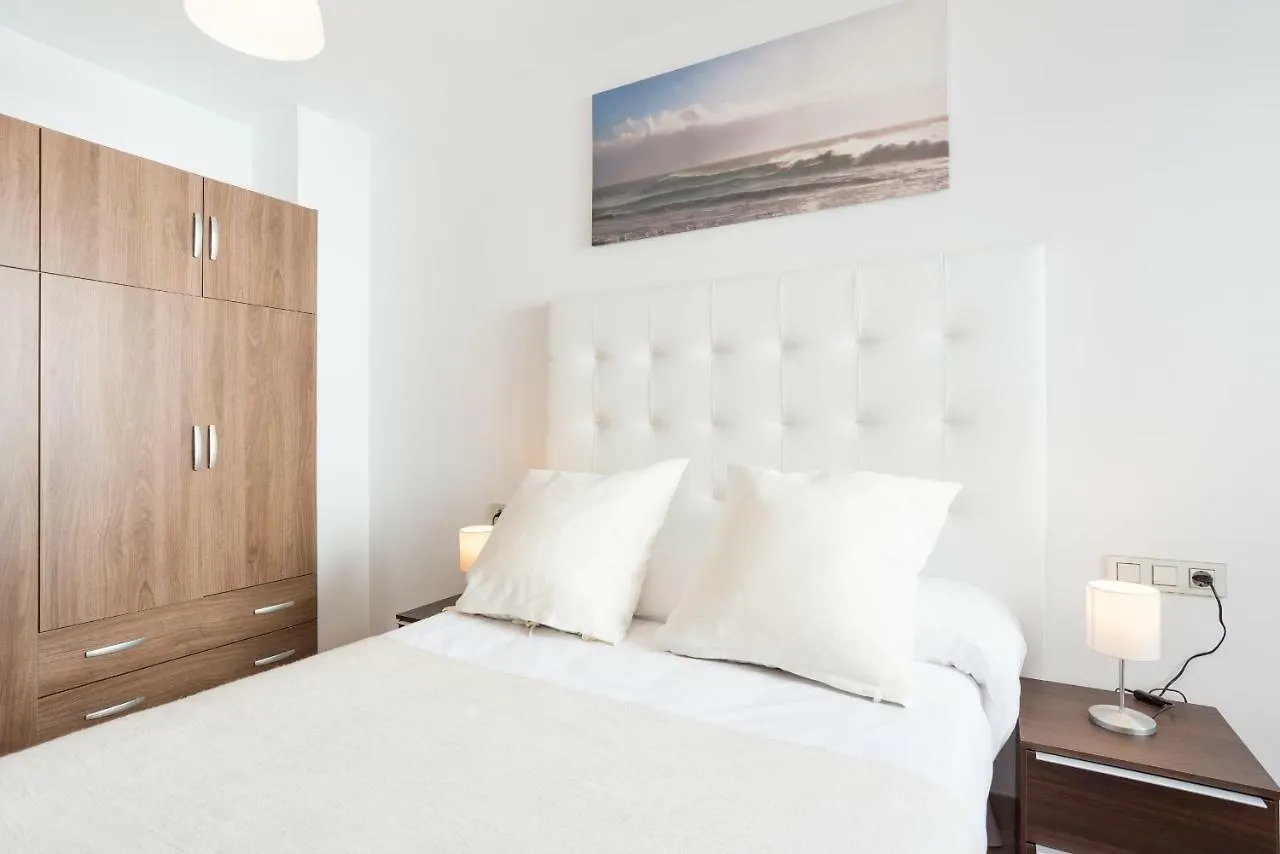 Ma2B-Bright Apt With Rooftops With Palms Near Old Town Apartment Malaga Spain