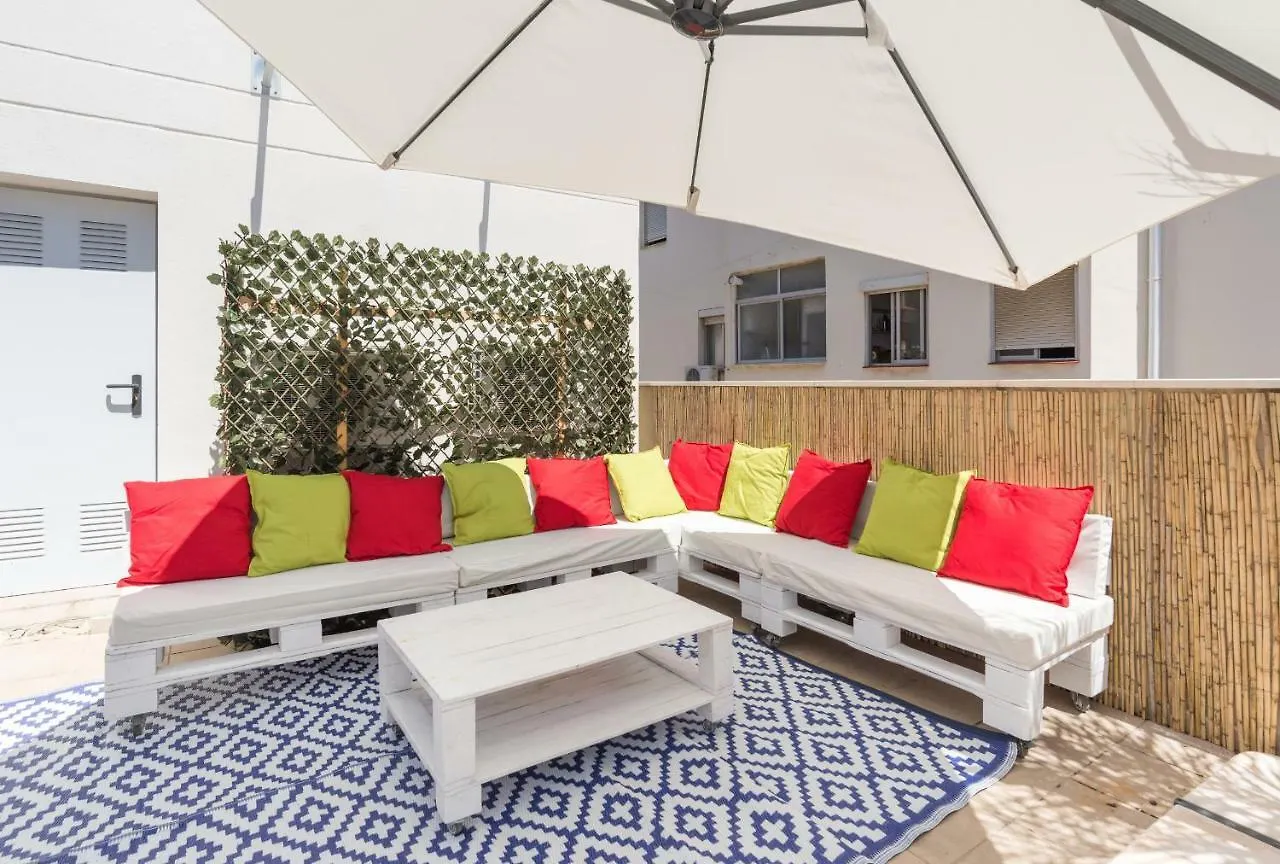 Ma2B-Bright Apt With Rooftops With Palms Near Old Town Apartment Malaga 0*,  Spain