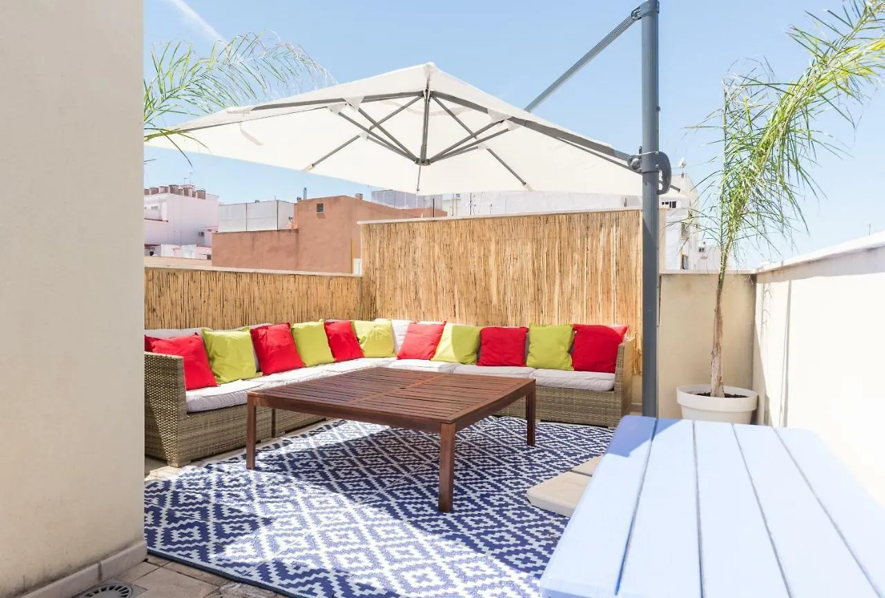 Ma2B-Bright Apt With Rooftops With Palms Near Old Town location