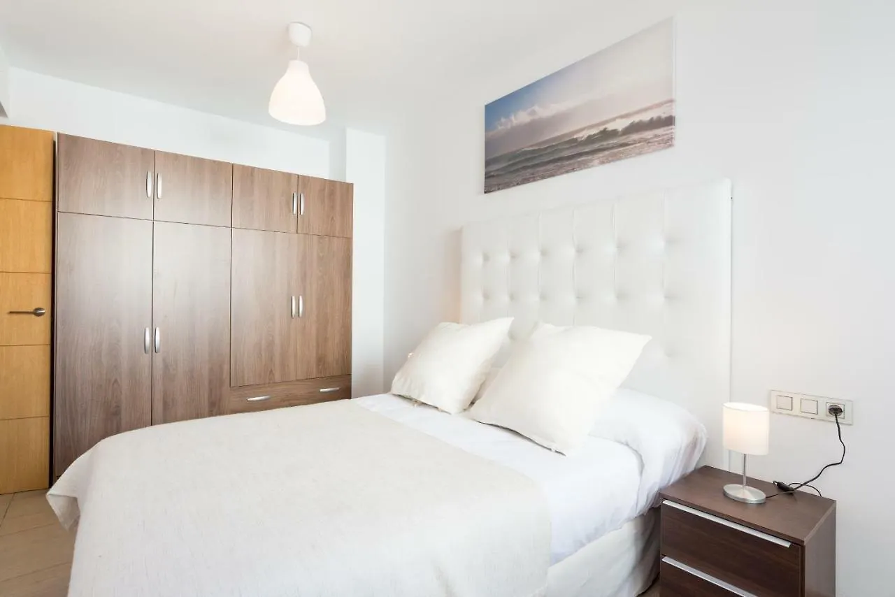 Ma2B-Bright Apt With Rooftops With Palms Near Old Town Malaga Apartment