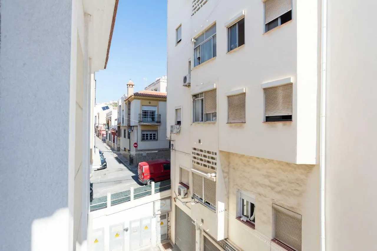 Ma2B-Bright Apt With Rooftops With Palms Near Old Town Malaga