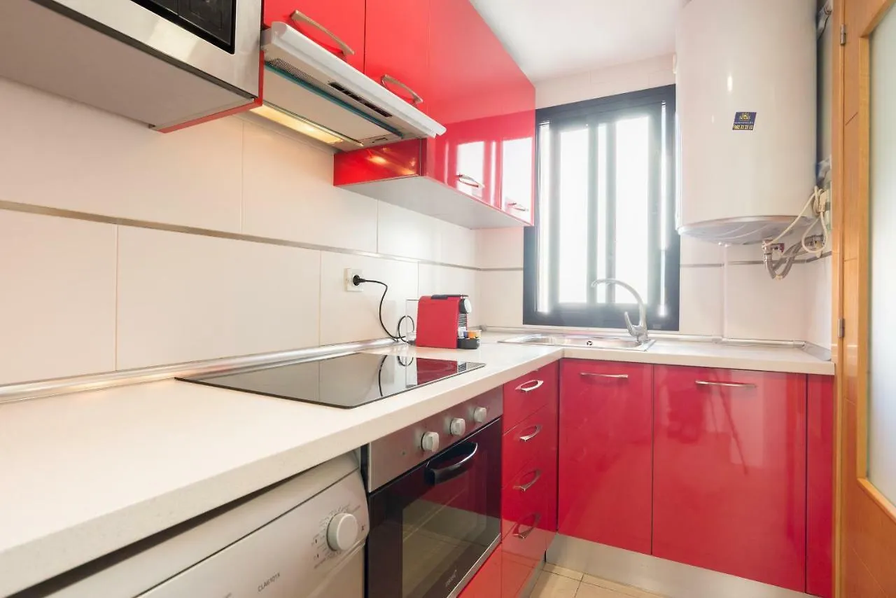 Ma2B-Bright Apt With Rooftops With Palms Near Old Town Malaga Apartment