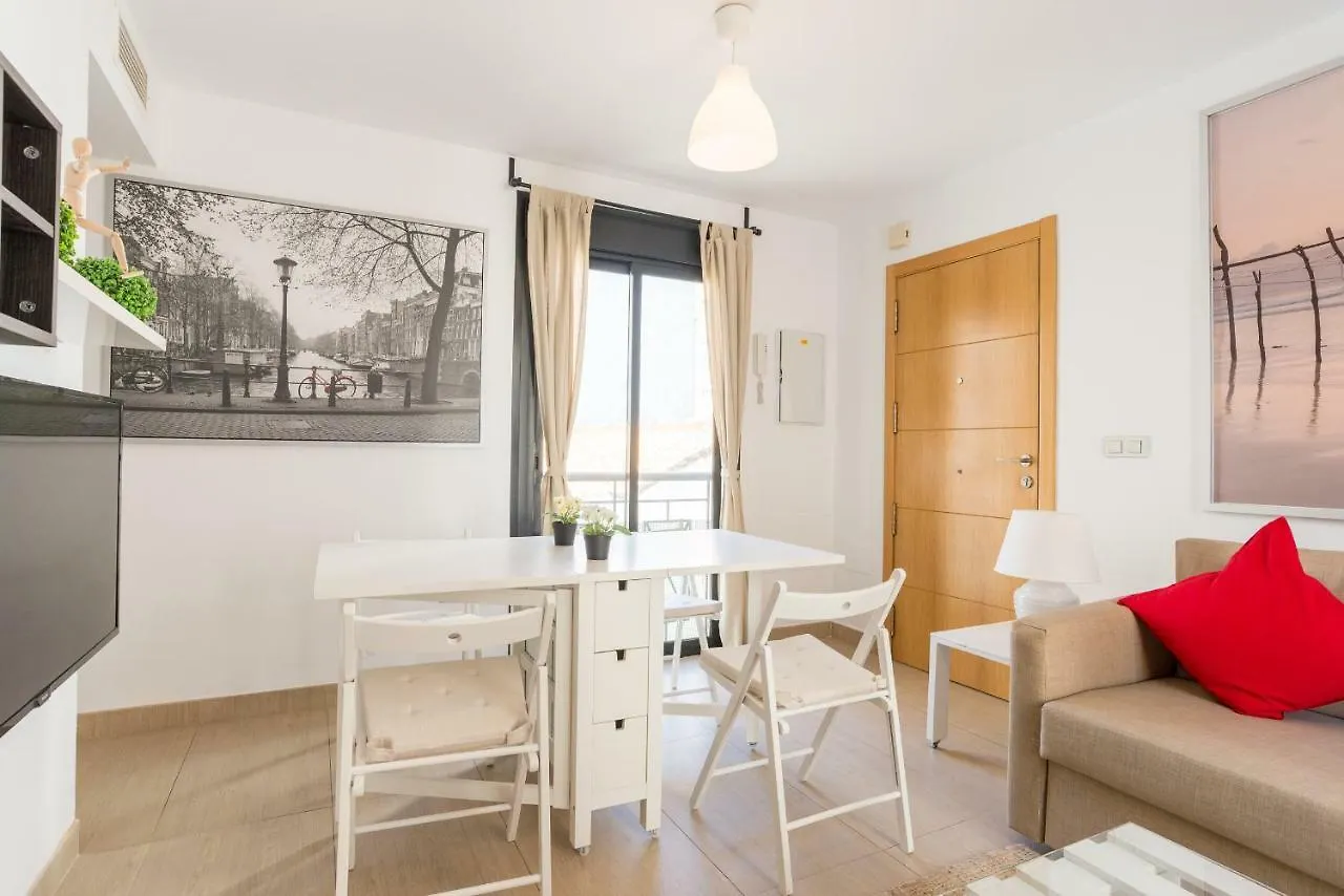 Ma2B-Bright Apt With Rooftops With Palms Near Old Town Lägenhet Málaga 0*,